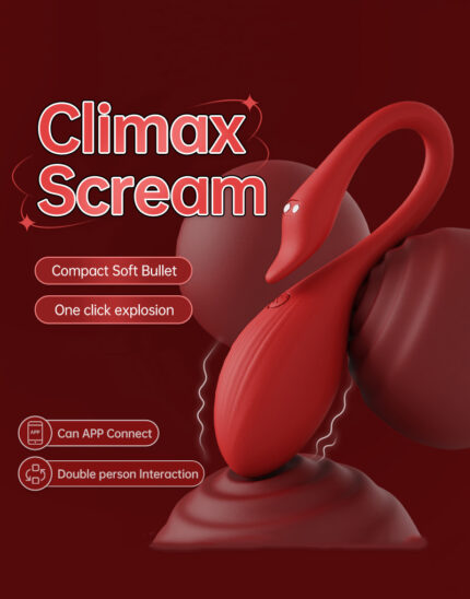 Remote-controlled flamingos vibrate to lay eggs